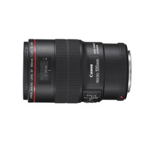 佳能（Canon）EF 100mm f/2.8L IS USM单反相机微距镜头 新百微佳能100MM(黑色 官方标配)(套餐三)