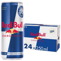 红牛红牛原味功能饮料250mL*24罐 奥地利原装进口 含气维生素功能饮料