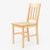 DF现代简约座椅餐椅DF-118 原木色(米黄色)
