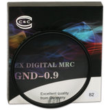 C&C EX DIGITAL GND-9 82MM 薄款圆形中灰密度滤镜【国美自营 品质保证】单反相机滤镜