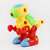 悠悠鹿拆装玩具拖拉卡通动物大恐龙 螺丝螺母拼装玩具(黄色)