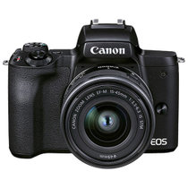 佳能数码相机EOS M50 MARK II(EF-M15-45 IS STM)套装黑 Vlog相机 4K 视频拍摄