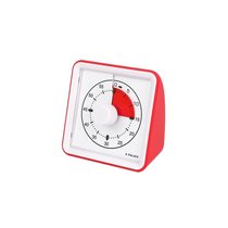 计时器厨房儿童学习学生自律考研专用闹钟提醒磁吸定时器7yc(红色方形)