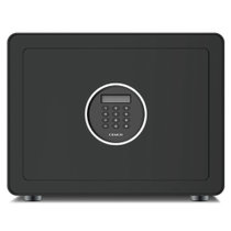 CRMCR卡唛保险箱家用小型25CM密码箱衣柜隐形入墙办公保险柜箱防盗保管箱BGX-D1-25M黑