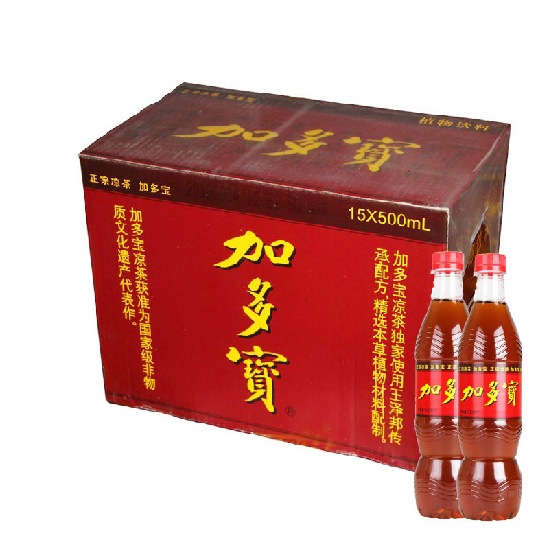 加多宝凉茶500ml15瓶整箱