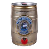 原装进口德国 Flensburger弗伦斯堡金啤酒白啤酒5L桶装