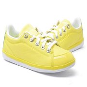 阿迪达斯（Adidas） 女式潮流系列简洁纯色训练鞋V24633黄色 38.5码