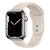 Apple Watch Series 7 智能手表 GPS款+蜂窝款 45毫米银色不锈钢表壳 星光色运动型表带MKJV3CH/A