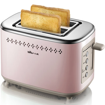 小熊（Bear）烤面包机家用2片早餐吐司机 全自动多士炉 DSL-C02D2