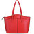 嘿琳*2013新款女士包包欧美时尚简约线条半定型纯色女式单肩包 3143(红色)