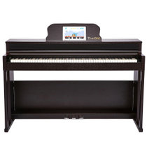 The ONE TOP2 电子钢琴88键重锤 升级演奏版 智能钢琴 优雅棕