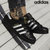 【亚力士】Adidas/阿迪达斯 三叶草贝壳头板鞋Originals superstar 黑白金标 男女鞋 B23642(黑色B23642 37)