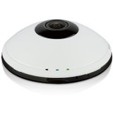 友讯（D-Link）DCS-6010L高清HD 360度鱼眼吸顶式安防监控无线网络摄像头 手机远程摄像机