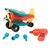 北美进口玩具 百年品牌Battat可拆卸组装电动创意拼装玩具 3岁以上儿童组装拆卸玩具(DIY飞机)