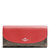 COACH蔻驰 女士时尚 长款 翻盖 钱包钱夹 手拿包 54022(橘红色)