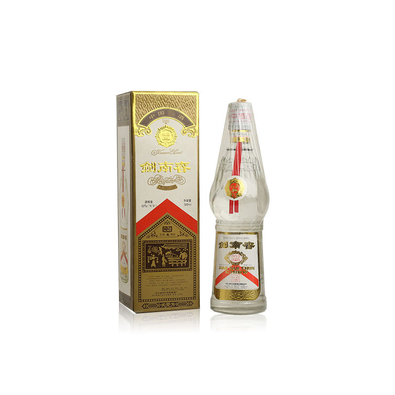 剑南春(1991年-1994年)白酒陈年老酒收藏酒52度 500ml单瓶浓香型