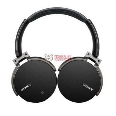 索尼（sony） MDR-XB950BT/950B1/950N1头戴式重低音蓝牙降噪耳机(黑色)