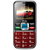 海尔（Haier） M209 GSM手机 双卡双待 大屏时尚老人机(红色)