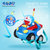 哆啦A梦机器猫 声光无线电动遥控赛车 早教启智 宝宝玩具 动漫卡通儿童玩具车 830(红色)