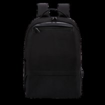 十字勋章双肩包休闲背包电脑包潮牌旅行包时尚潮流包包(黑色)