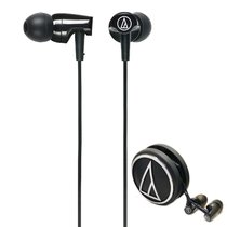 Audio Technica/铁三角 ATH-CLR100 手机音乐运动入耳式耳机(黑色)