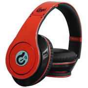 赛尔贝尔（syllable）G04-201凯歌头戴式有线音乐耳机（红色）