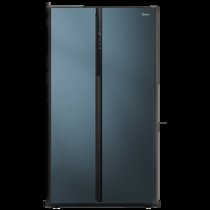 美的(Midea)19分钟急速净味600升变频一级能效对开冰箱双开门家用除菌无霜智能家电玻璃面板BCD-600WKGPZ