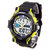 迪士尼Disney运动手表防水潜水多功能手表双显表儿童手表学生表SP80024(SP80024-1黄黑大号)