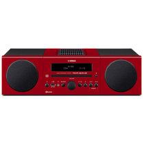 雅马哈（YAMAHA）MCR-B043 迷你音响 CD播放机音箱组合套装 蓝牙/USB/FM 桌面音响（红色）