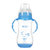 运智贝婴儿奶瓶带手柄宽口pp感温变色奶瓶宝宝用品(蓝色 320ml)
