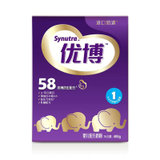圣元Synutra 优博 进口奶源 婴儿配方奶粉 1段 (0-6个月)  400g/盒