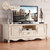 拉斐曼尼 FK006 欧式电视柜 法式简约实木客厅组合地柜 大理石电视柜2.2米(1.4米 木柜面)