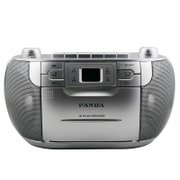熊猫（panda）CD-103便携式CD播放机 兼容CD/CD-R/CD-RW，卡式磁带录音放音，支持调频/调幅二波段收音