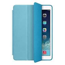 木木（MUNU）苹果ipad mini保护套 mini4保护套 mini2保护套 mini3保护套 平板电脑保护壳 皮套(蓝色-一体式 iPad mini4)