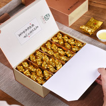 安溪铁观音茶叶特级清香型2021新茶兰花香乌龙茶袋装送礼盒装(青茶 一盒)