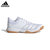 Adidas阿迪达斯春季新款羽毛球鞋男休闲运动鞋女轻便透气减震软底跑步鞋D97697(D97697白色 43)