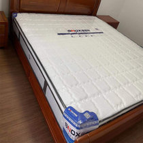 韦斯豪现代中式木床带床垫床头柜(WSH-220110IYB)