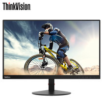 联想 ThinkVision 窄边框 低蓝光不闪屏VA屏 商用办公电脑显示器(S22e 21.5英寸 DVI/VGA接口)