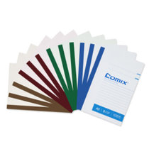齐心(COMIX) C4503 软抄笔记本 12本装 无线装订软抄笔记本学生软面抄记事本