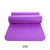 艾虎瑜伽加厚加大环保健康防滑运动健身垫（赠送绑带）(紫色)第2张高清大图