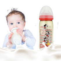 日本直邮 Pigeon贝亲PPSU塑料奶瓶240ml(两款图案可选)(PPSU 米奇限定版)