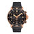 天梭(TISSOT)瑞士手表 海星系列橡胶表带石英男士手表潜水表(金色)