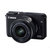 佳能(Canon) EOS M100（EF-M 15-45mm f/3.5-6.3 IS STM）数码套装时尚设计(黑色 优惠套餐五)
