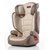 荷兰Mamabebe妈妈宝贝儿童汽车安全座椅 闪电型 3岁-12岁(咖啡)