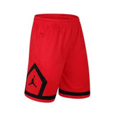 并力夏季新款乔丹篮球裤训练五分裤男宽松大码休闲短裤速干透气运动裤(红色 XL)