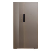 制冷节西门子(SIEMENS) KA92NS91TI 598升L 钢化玻璃 变频无霜对开门家用冰箱（金棕窗色）(有电梯入户)