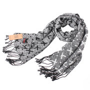 绒之尚语GM-031木天丝围巾（灰色）（两条装）