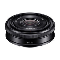 索尼(SONY) E20mm F2.8 微单相机镜头 广角镜头(套餐二)