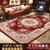 龙禧家居 美式欧式地毯客厅卧室沙发茶几书房书桌床边毯加厚满铺定制大地毯(905酒红色)