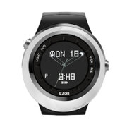 [新品]宜准EZON智能手表S3电子手表运动手表男士*防水手表指针表(A02白色)